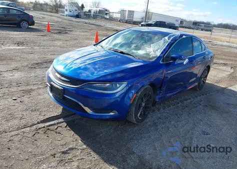 2016 Chrysler 200 Limited z USA, uszkodzony, nr VIN 1C3CCCABXGN158272